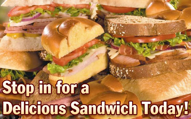 Stop in for a Delicious, Freshly-Made Sandwich